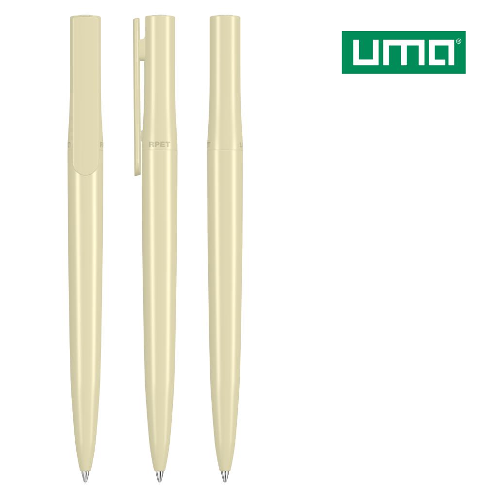 UMA RECYCLED PET PEN switch Drehkugelschreiber – Beige