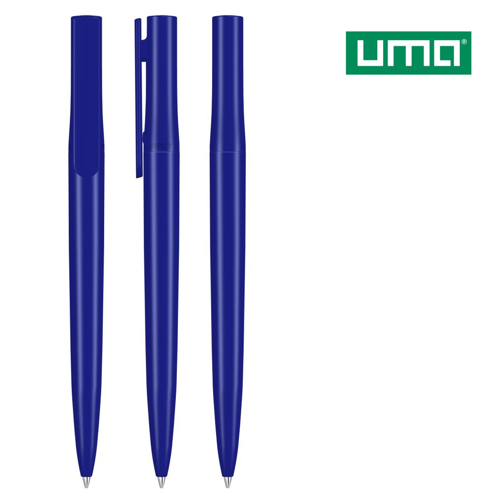 UMA RECYCLED PET PEN switch Drehkugelschreiber – Dunkelblau