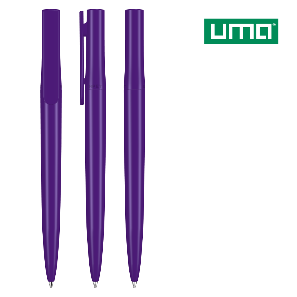 UMA RECYCLED PET PEN switch Drehkugelschreiber – Dunkelviolett