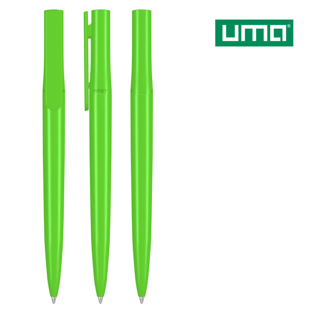 UMA RECYCLED PET PEN switch Drehkugelschreiber – Mittelgrün