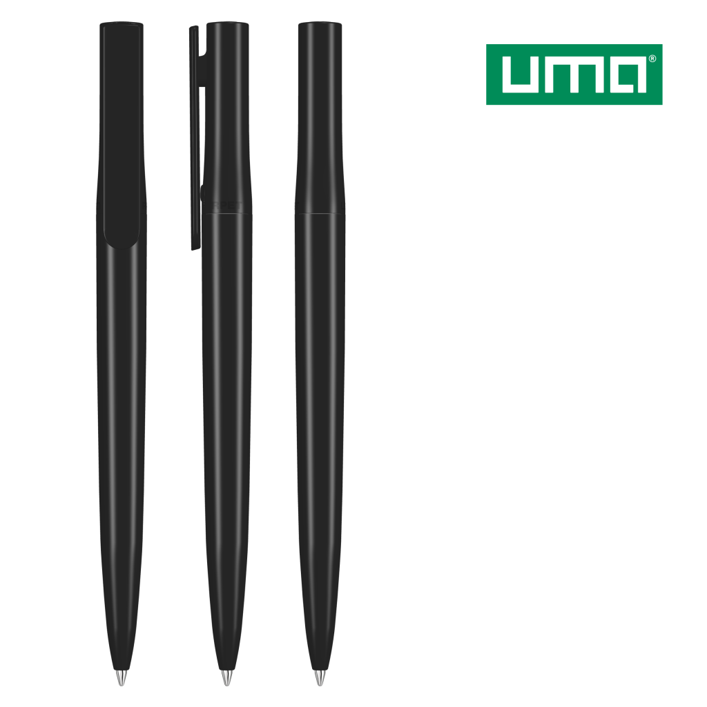 UMA RECYCLED PET PEN switch Drehkugelschreiber – Schwarz