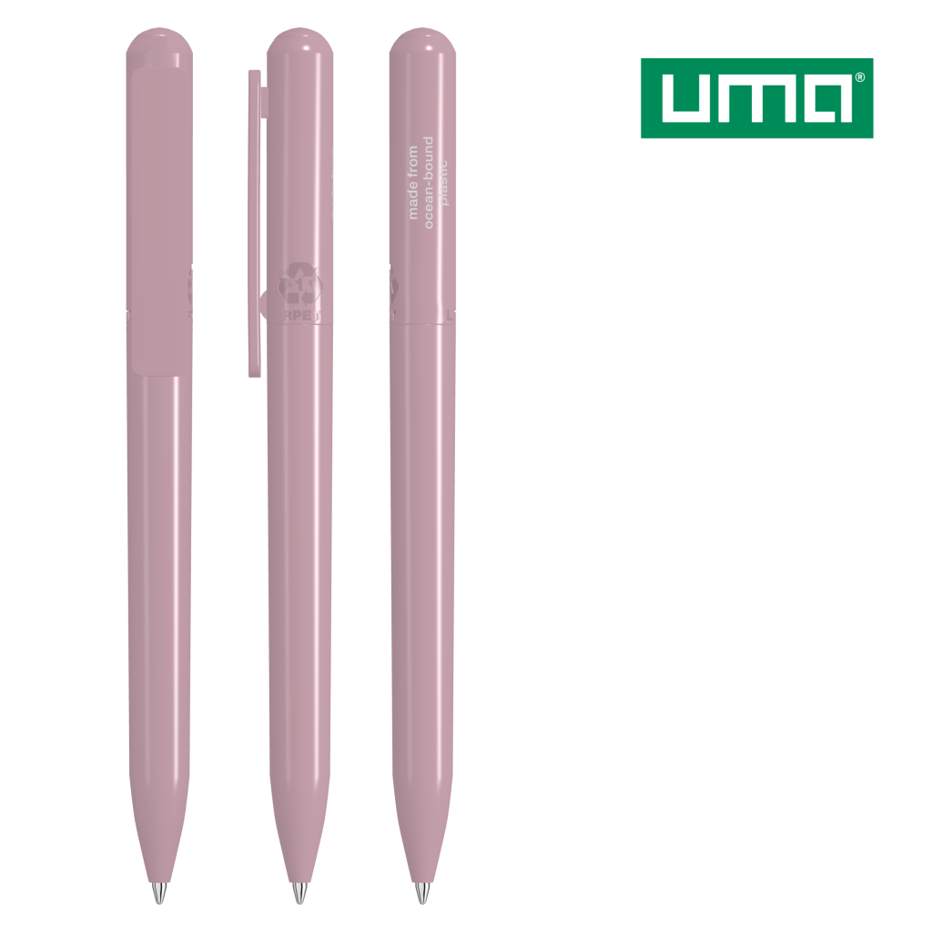 UMA RECYCLED PET PEN CHANGE ocean Drehkugelschreiber – Flieder