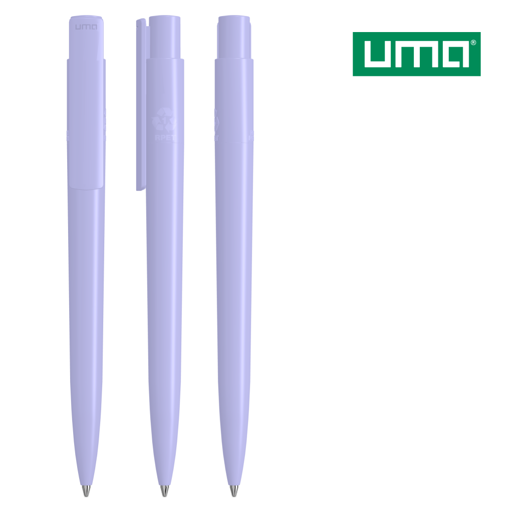 UMA RECYCLED PET PEN PRO Druckkugelschreiber – Hellviolett