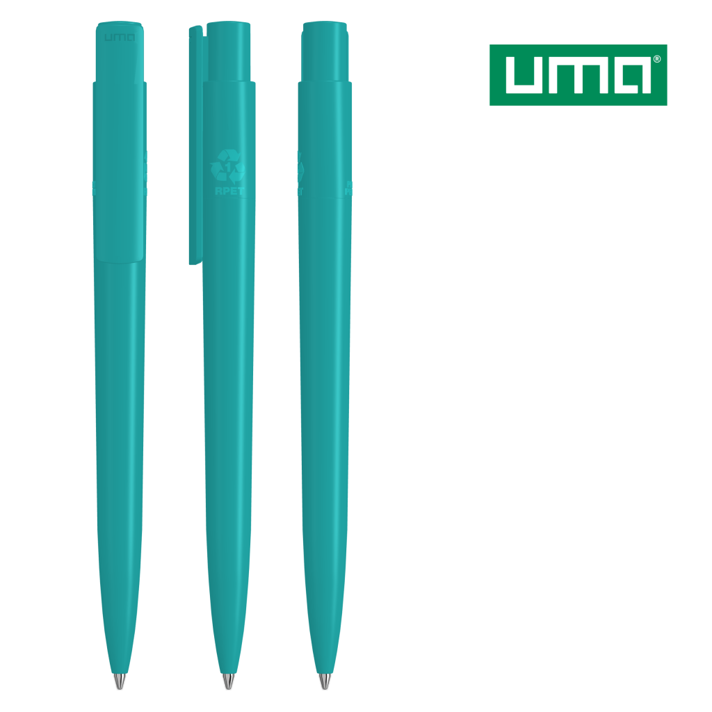 UMA RECYCLED PET PEN PRO Druckkugelschreiber – Petrol