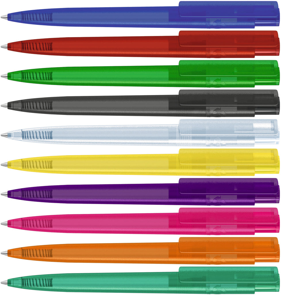UMA RECYCLED PET PEN PRO frozen Druckkugelschreiber – alle Farben
