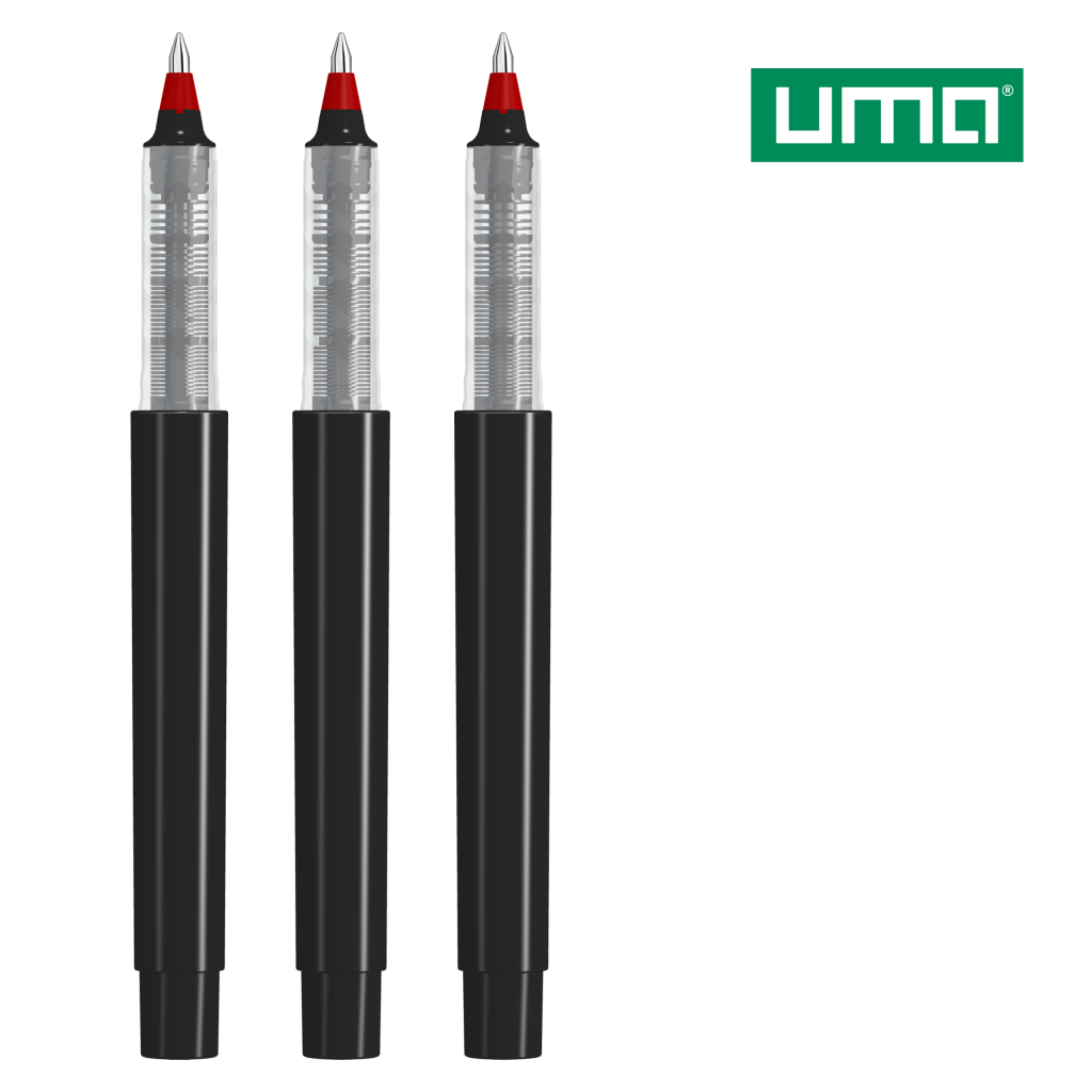 UMA RECYCLED PET PEN PRO R Rollerball – Rot