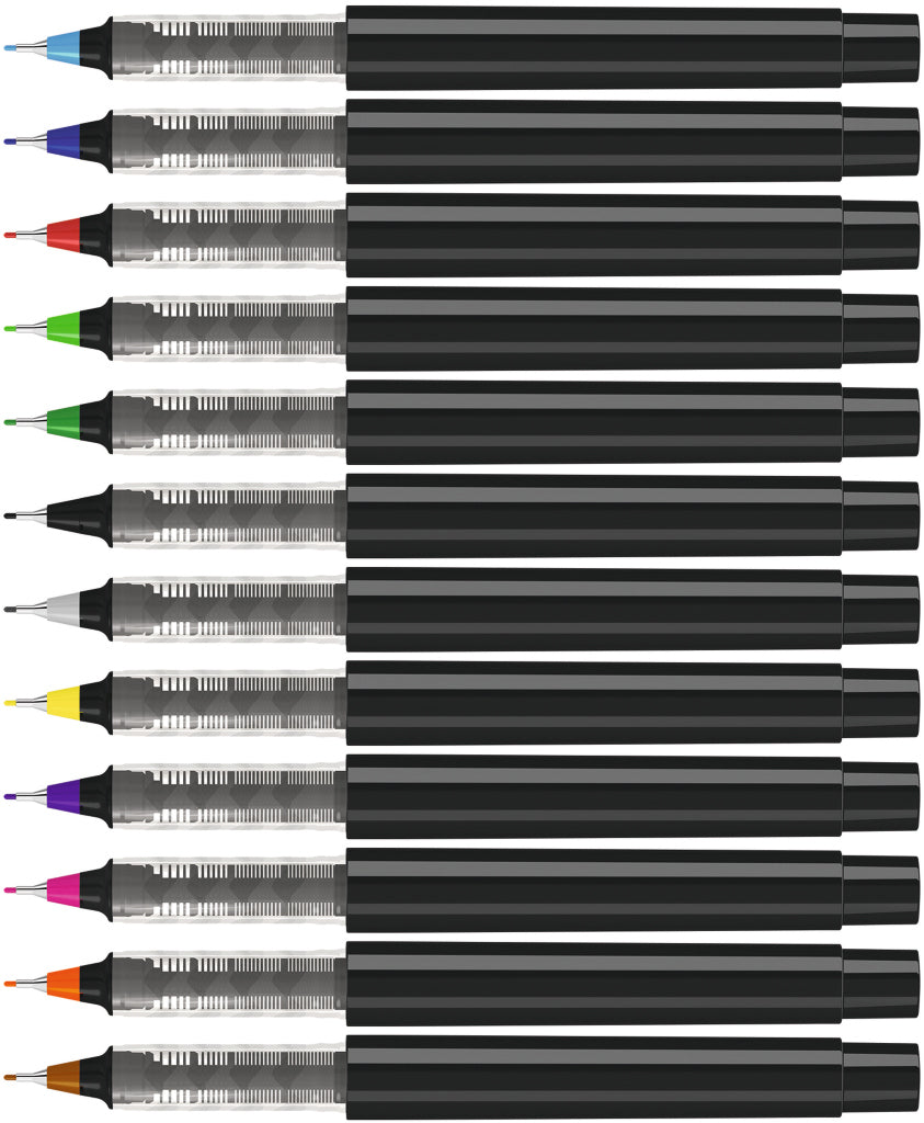 UMA RECYCLED PET PEN PRO FL Fineliner – alle Farben