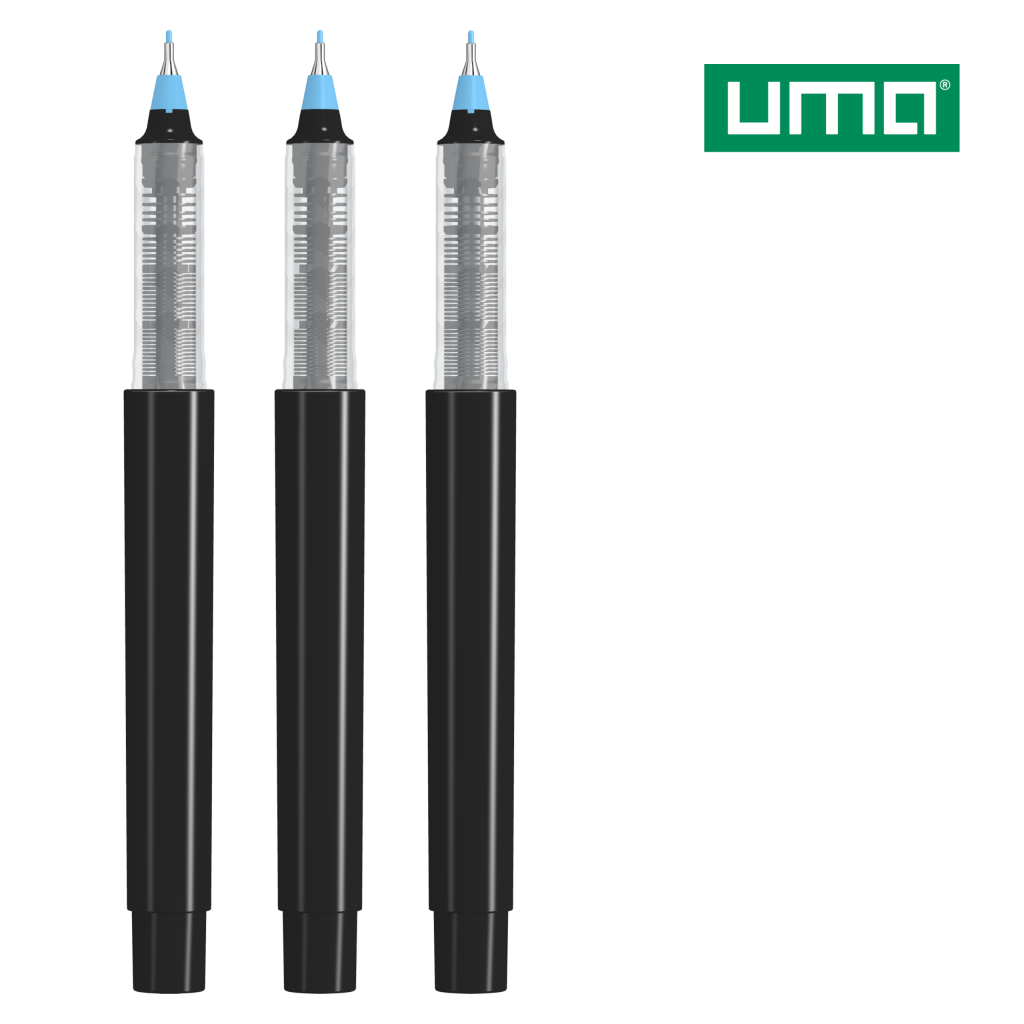 UMA RECYCLED PET PEN PRO FL Fineliner – Hellblau