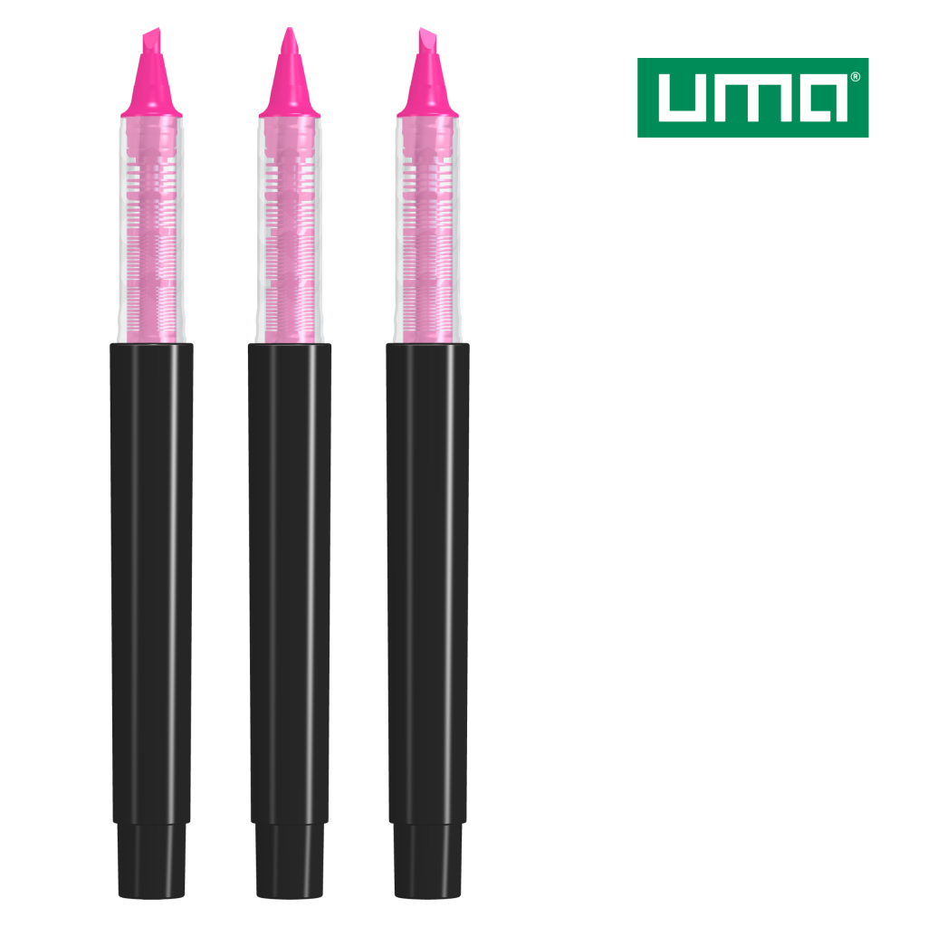 UMA RECYCLED PET PEN PRO LIQEO Textmarker – Neonmagenta