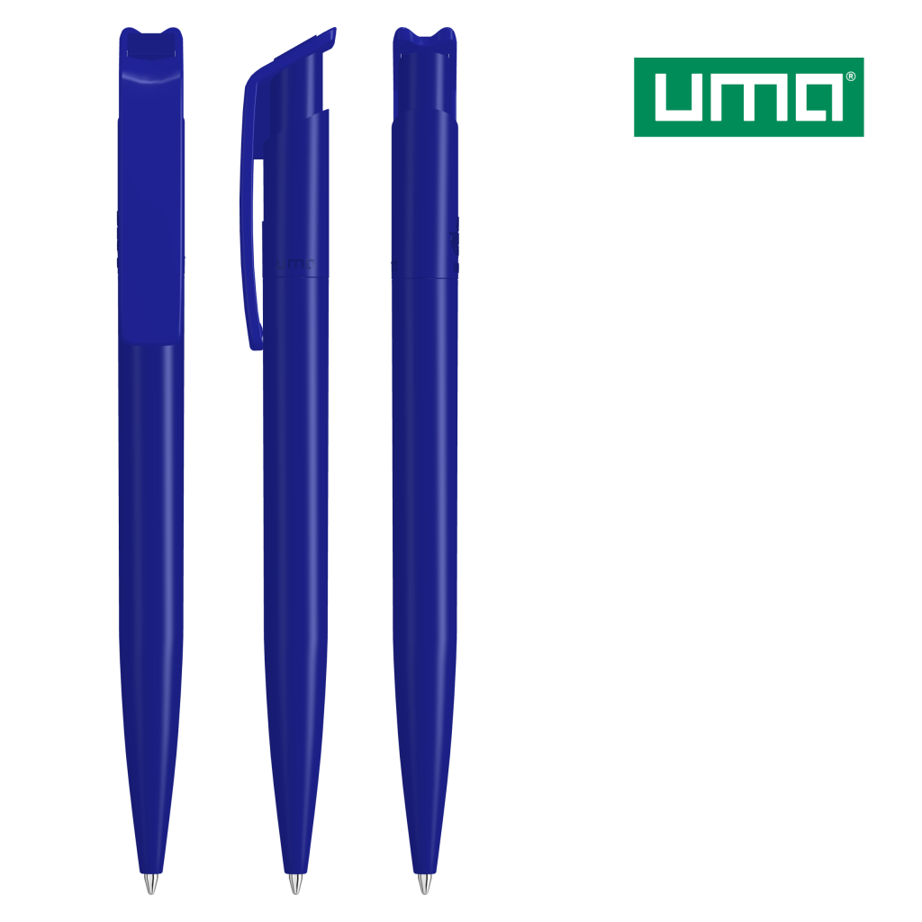 UMA RECYCLED PET PEN Druckkugelschreiber – Dunkelblau