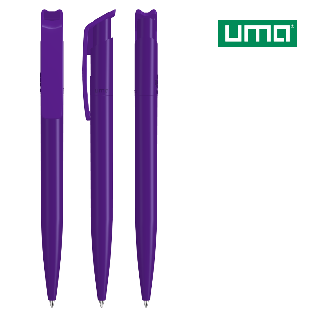 UMA RECYCLED PET PEN Druckkugelschreiber – Dunkelviolett