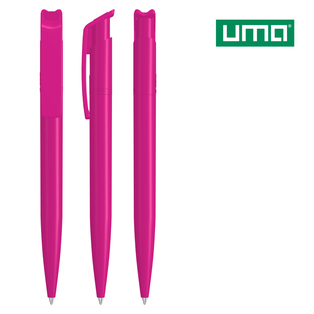 UMA RECYCLED PET PEN Druckkugelschreiber – Magenta