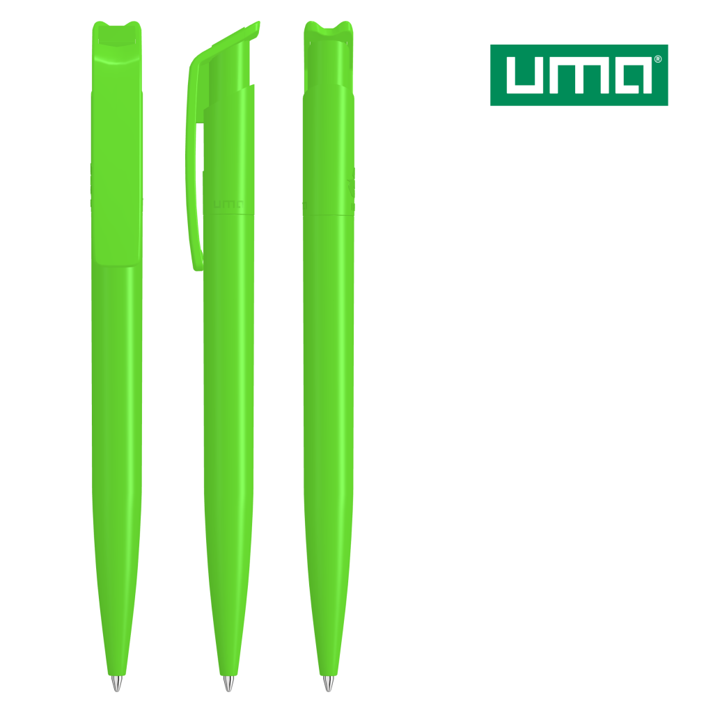 UMA RECYCLED PET PEN Druckkugelschreiber – Mittelgrün