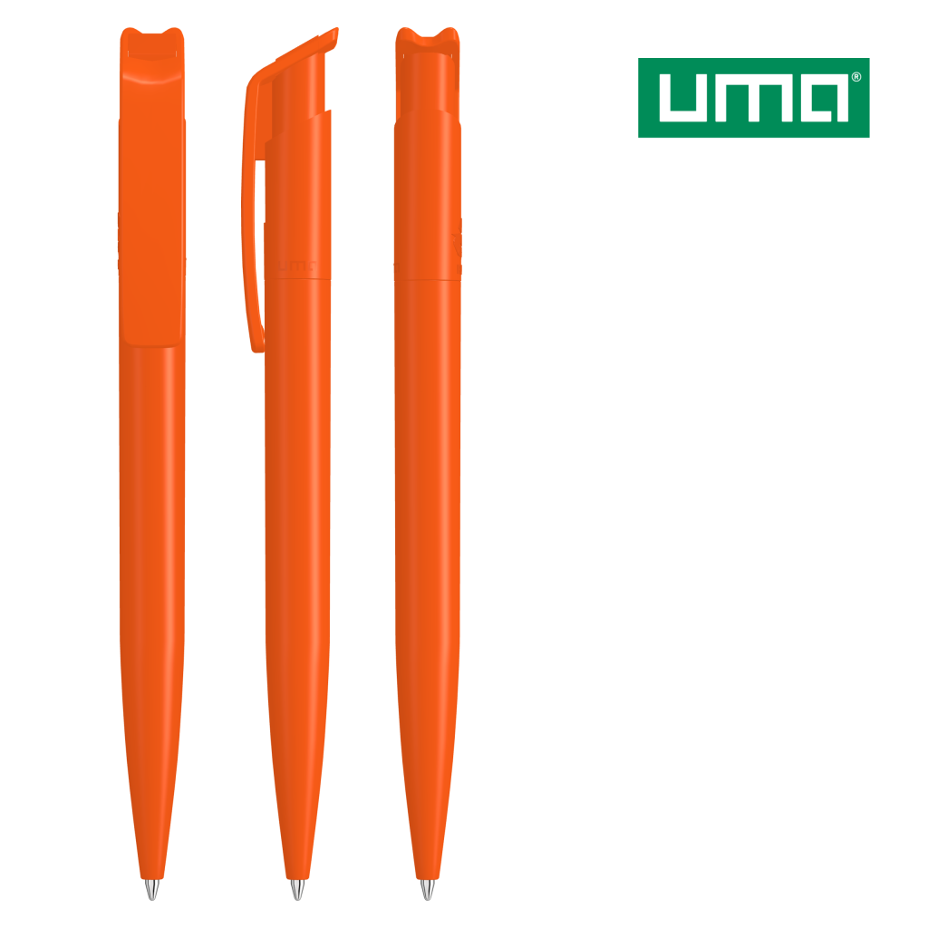 UMA RECYCLED PET PEN Druckkugelschreiber – Orange