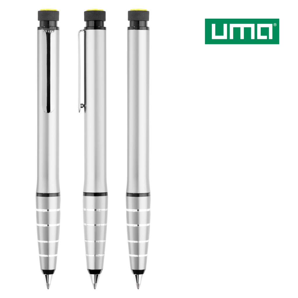 UMA 2in1 Drehkugelschreiber – Silber