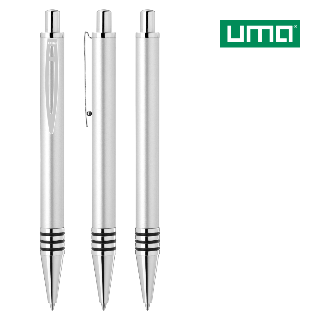 UMA SUPREME Druckkugelschreiber – Silber