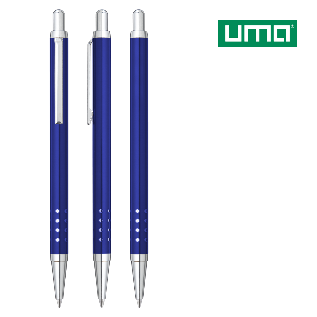 UMA SLIMLINE Druckkugelschreiber – Blau