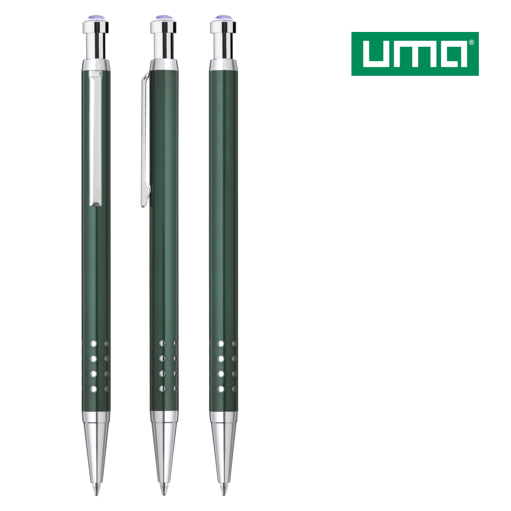 UMA SLIMLINE DOM Druckkugelschreiber – Grün