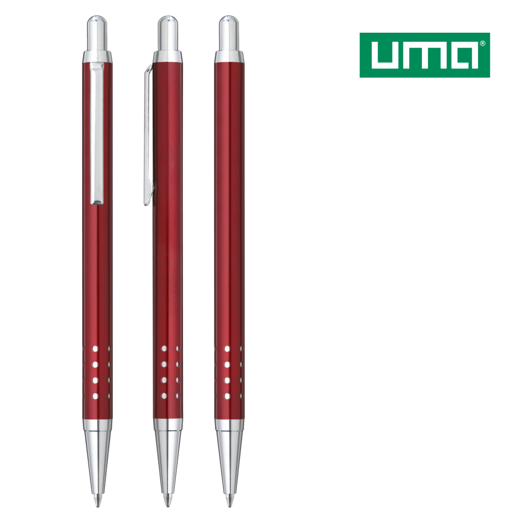 UMA SLIMLINE Druckkugelschreiber – Rot