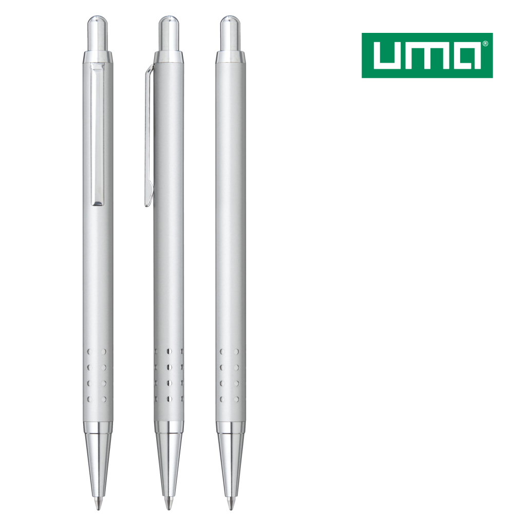 UMA SLIMLINE Druckkugelschreiber – Silber