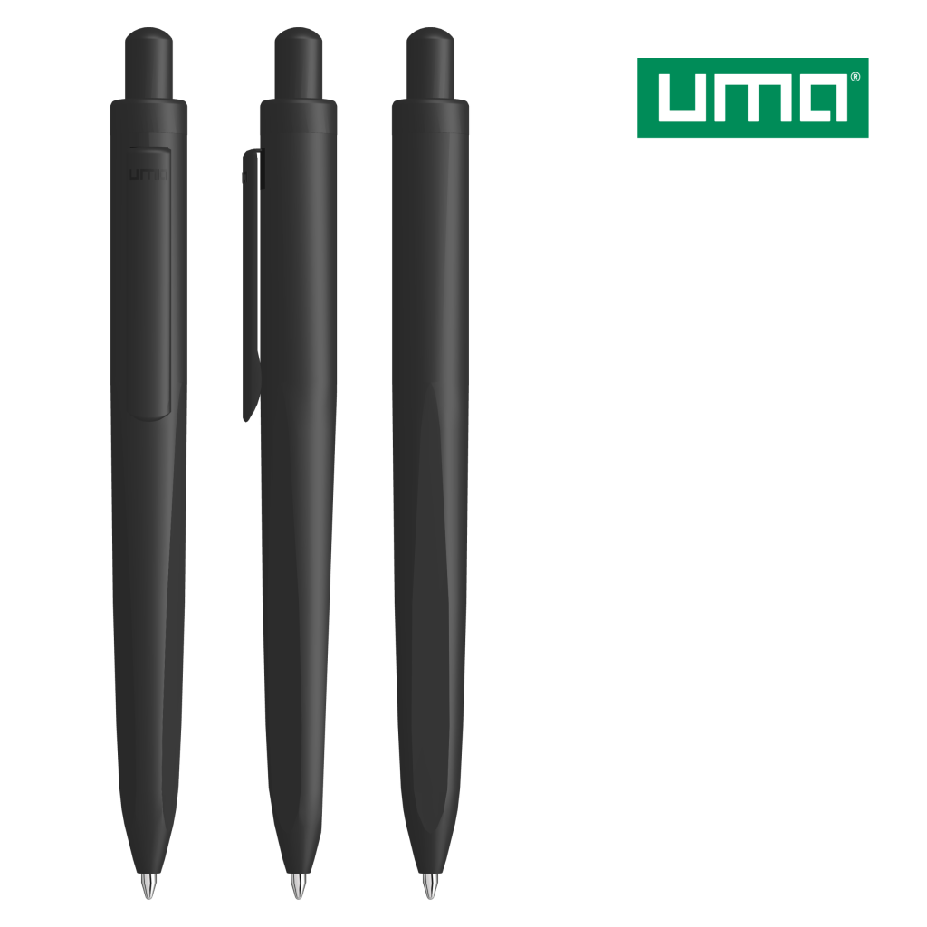 UMA TRION Druckkugelschreiber – Schwarz