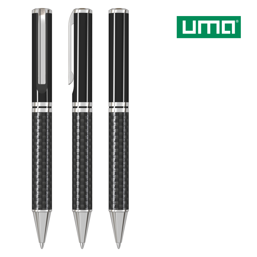 UMA GALILEO C Drehkugelschreiber – Schwarz