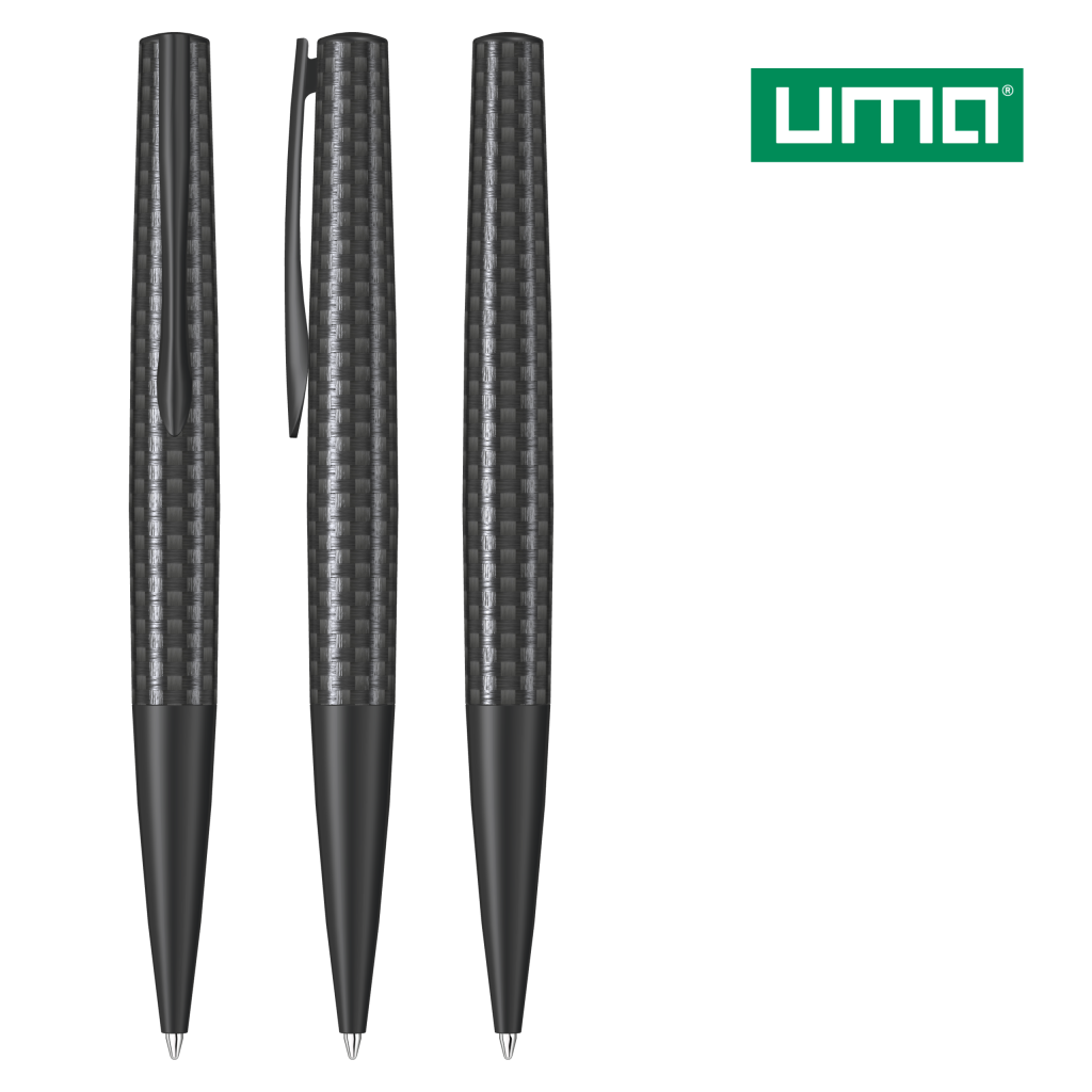 UMA ELEGANCE C Drehkugelschreiber – Schwarz matt