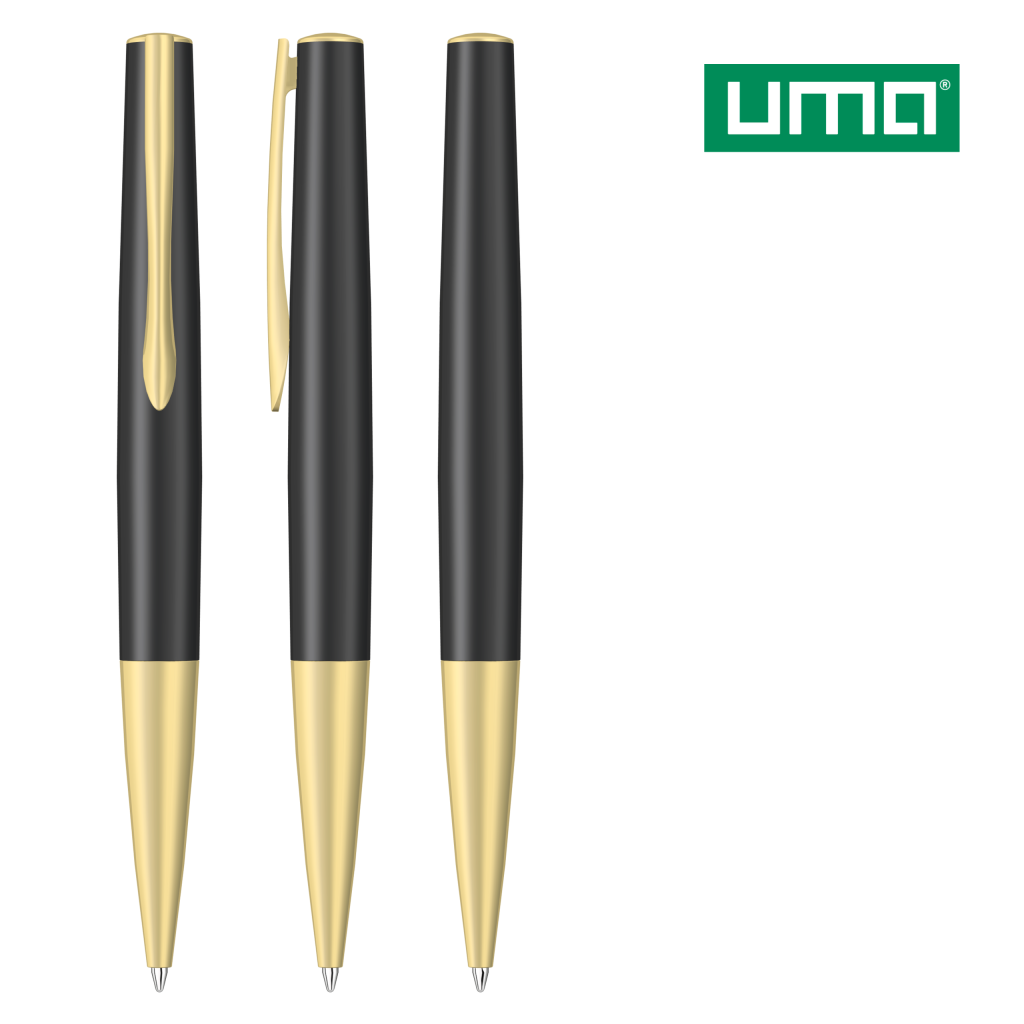 UMA ELEGANCE GO Drehkugelschreiber – Schwarz