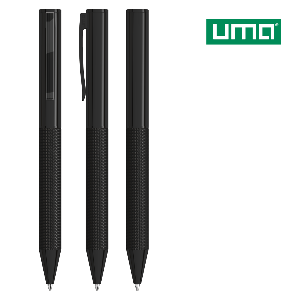 UMA MESH Drehkugelschreiber – Schwarz