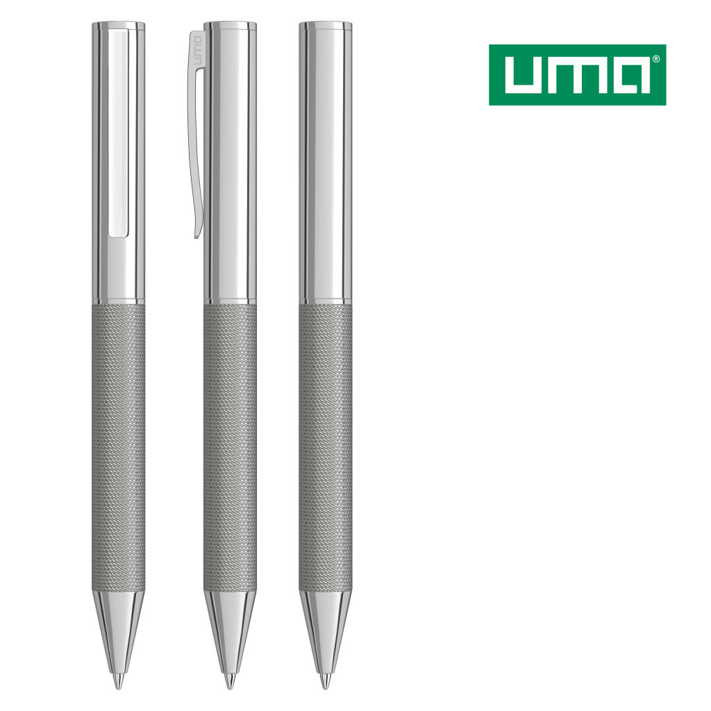 UMA MESH Drehkugelschreiber – Silber