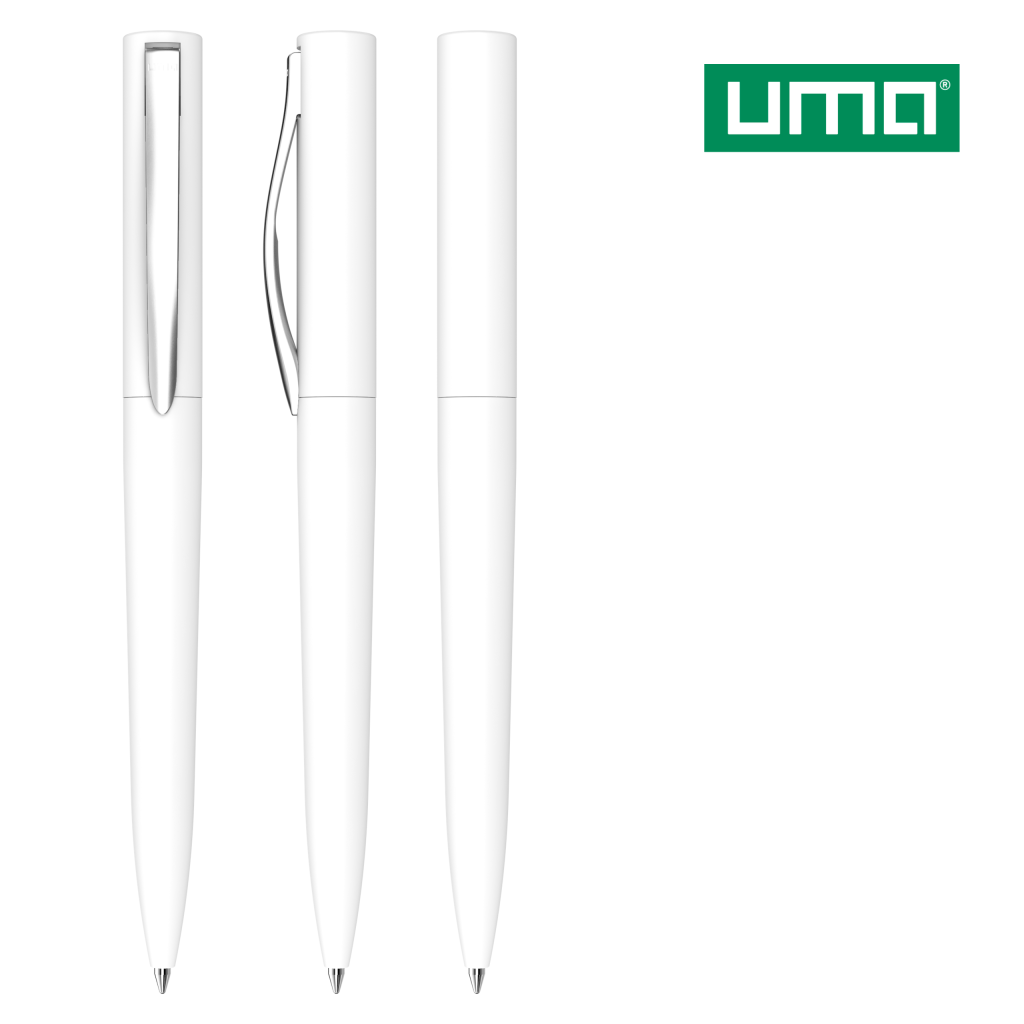 UMA TITAN ONE Drehkugelschreiber – Weiß