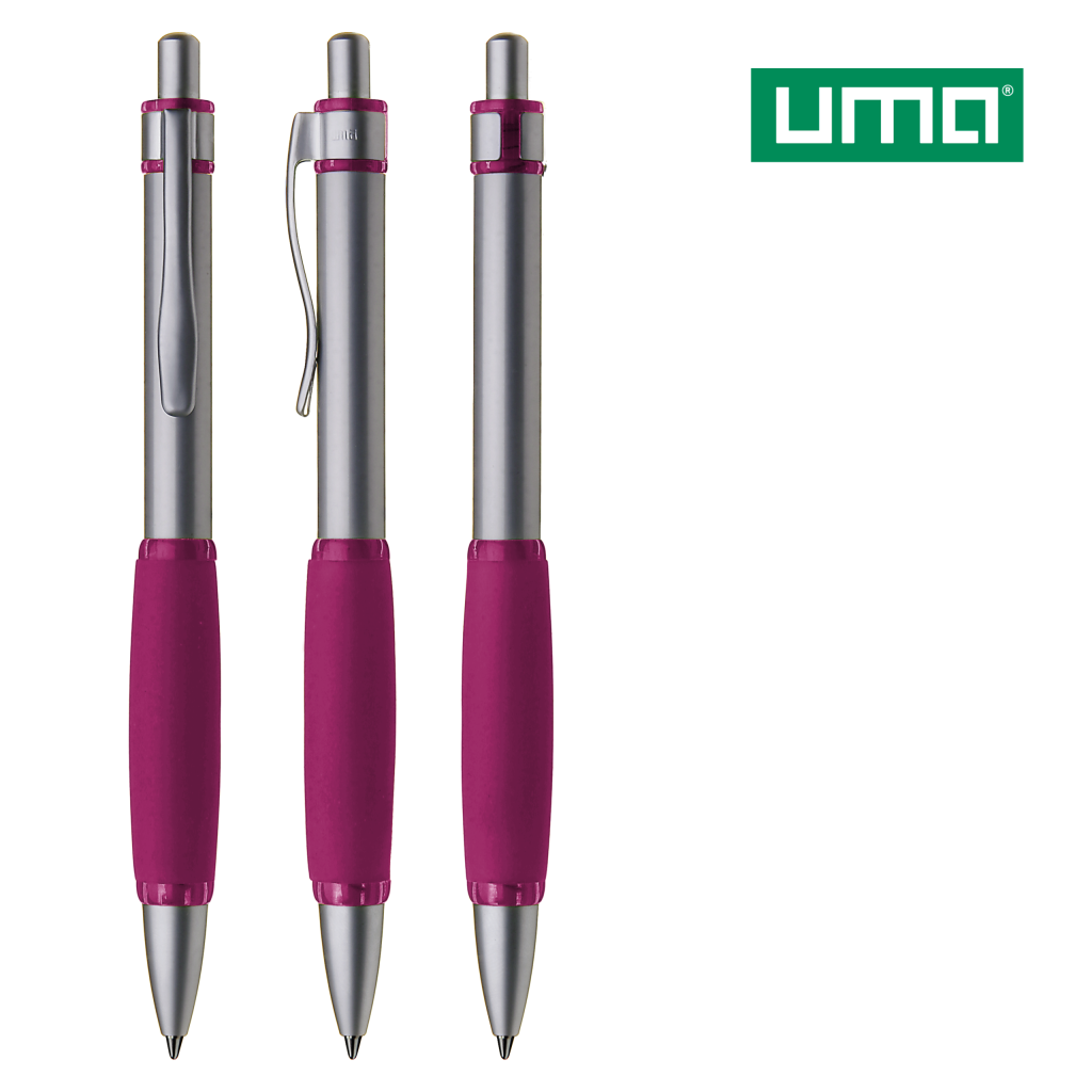 UMA LUCKY Druckkugelschreiber – Magenta