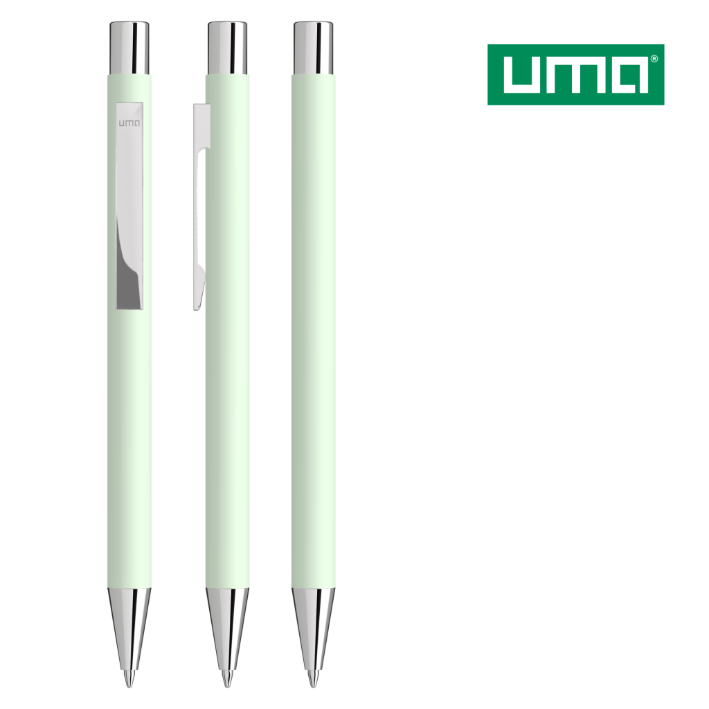 UMA STRAIGHT SI GUM Druckkugelschreiber – Pastell grün
