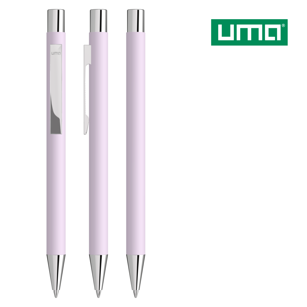 UMA STRAIGHT SI GUM Druckkugelschreiber – Pastell violett