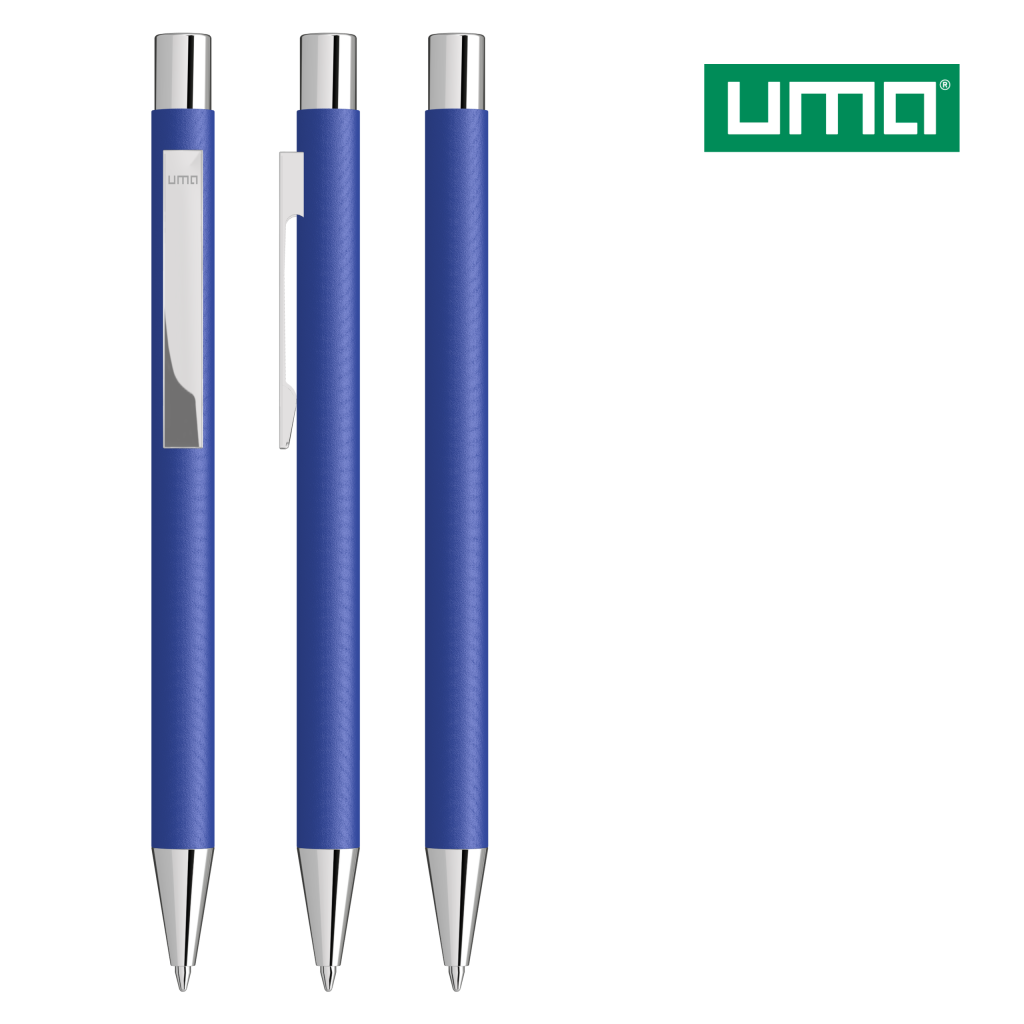 UMA STRAIGHT SI Druckkugelschreiber – Mittelblau