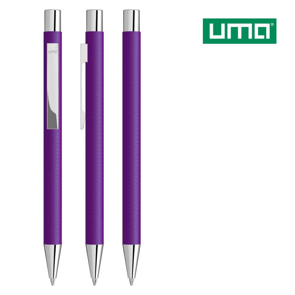 UMA STRAIGHT SI Druckkugelschreiber – Violett