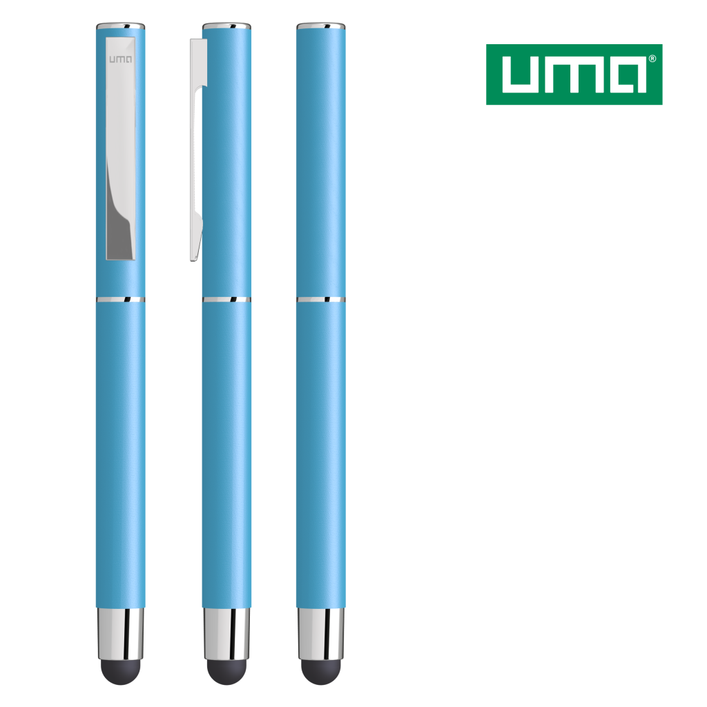 UMA STRAIGHT SI R TOUCH Rollerball – Hellblau