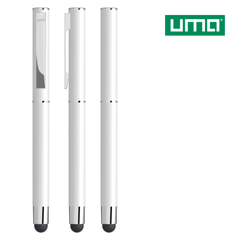UMA STRAIGHT SI R TOUCH Rollerball – Weiß
