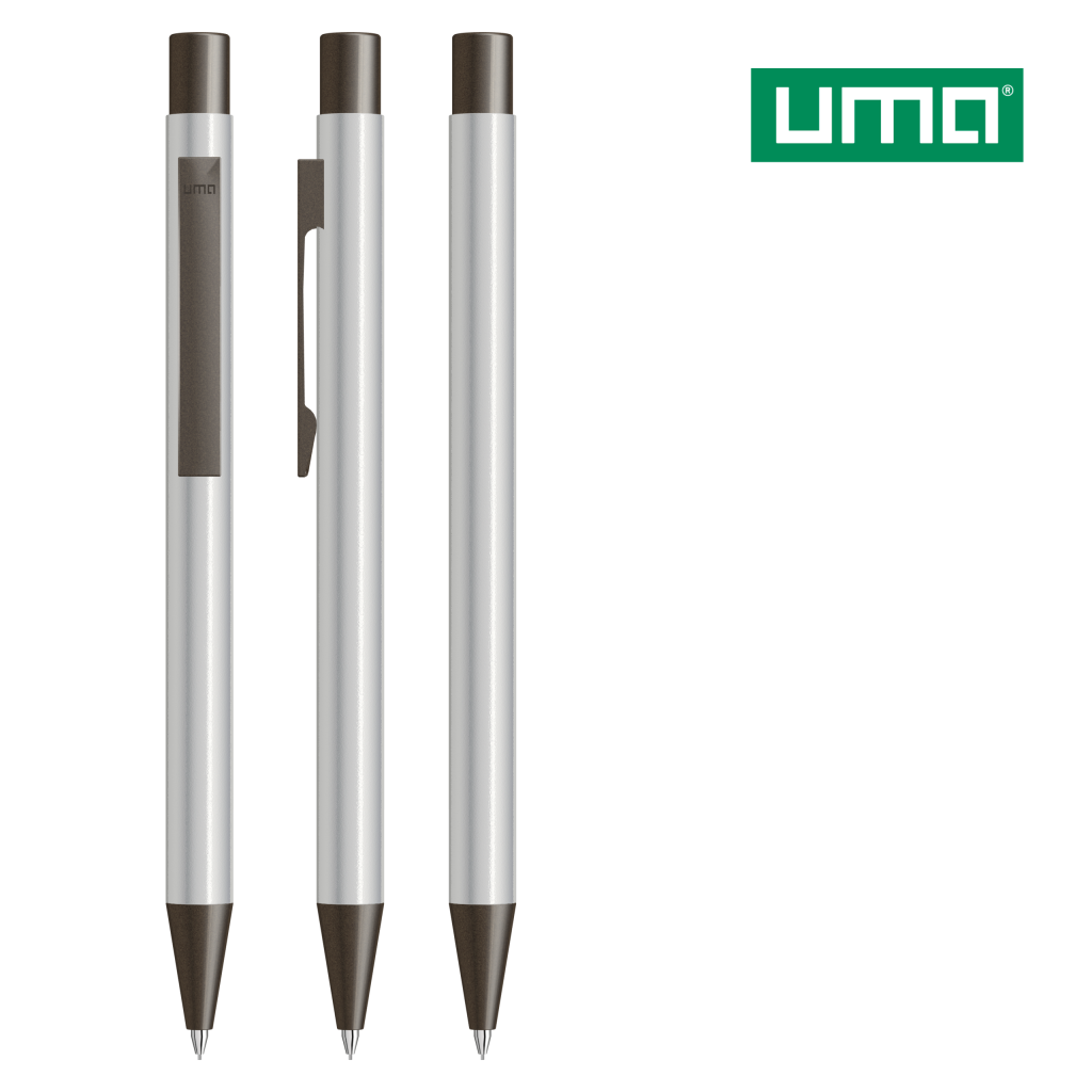 UMA STRAIGHT B Druckbleistift – Silber