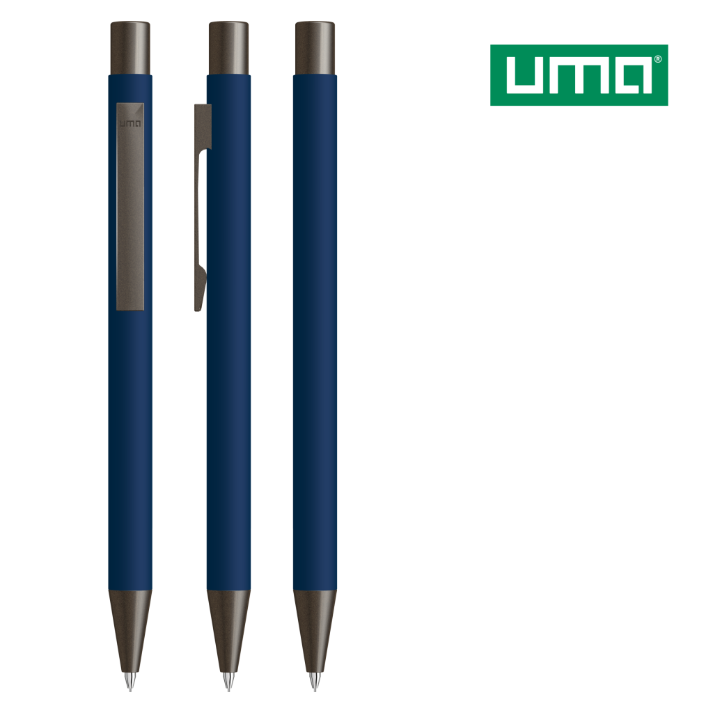 UMA STRAIGHT GUM B Druckbleistift – Dunkelblau