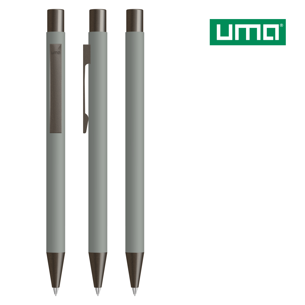 UMA STRAIGHT GUM B Druckbleistift – Grau