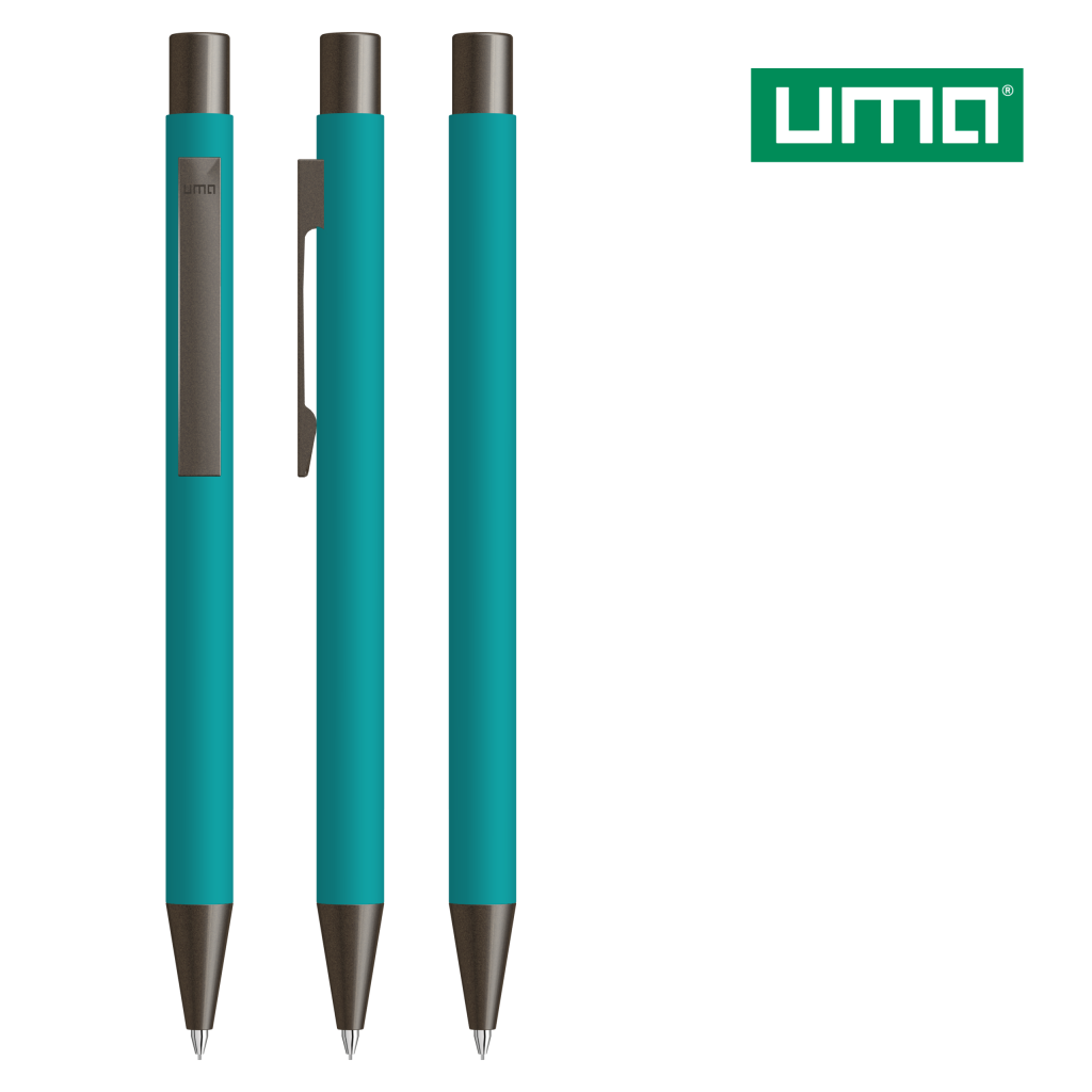 UMA STRAIGHT GUM B Druckbleistift – Petrol
