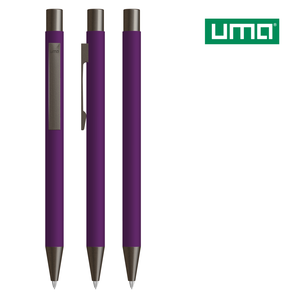 UMA STRAIGHT GUM B Druckbleistift – Violett