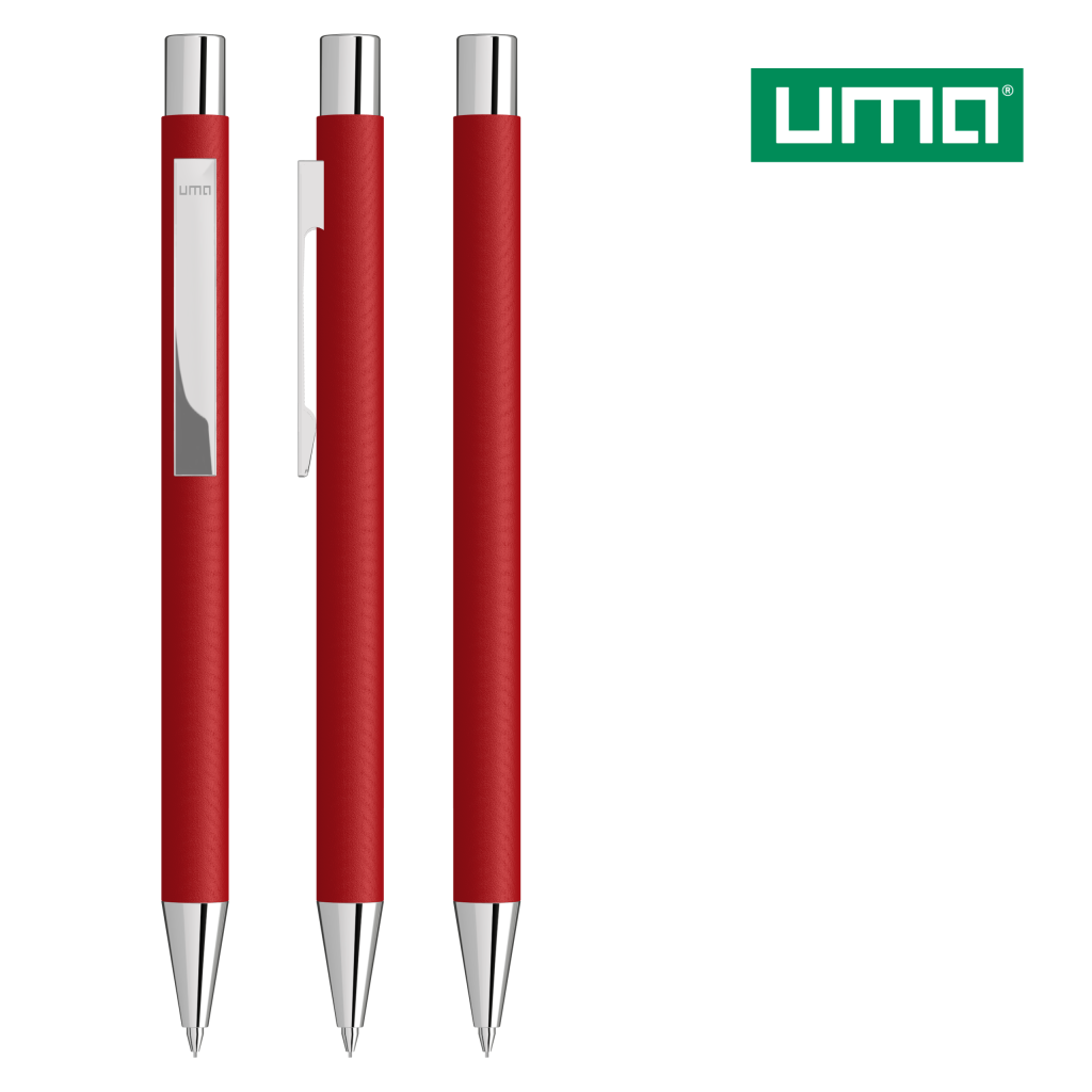 UMA STRAIGHT SI B Druckbleistift – Rot
