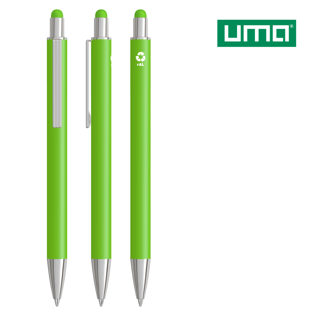 UMA GROOVE TOUCH RECY Touchpen – Hellgrün