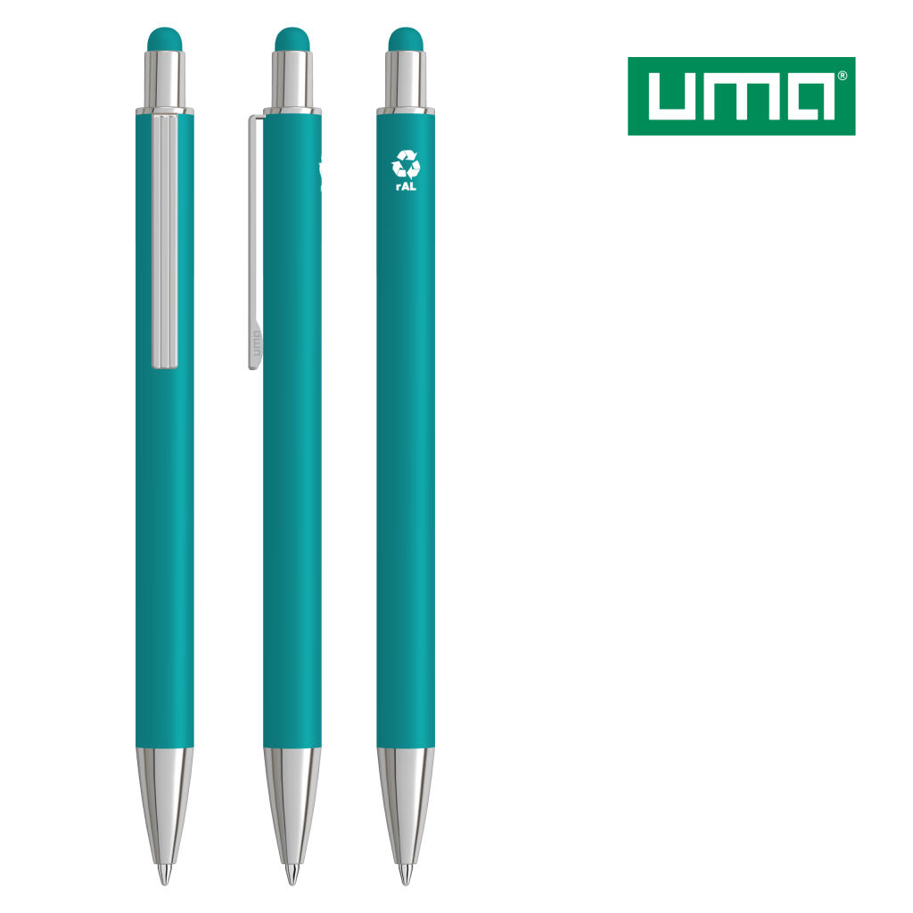 UMA GROOVE TOUCH RECY Touchpen – Petrol
