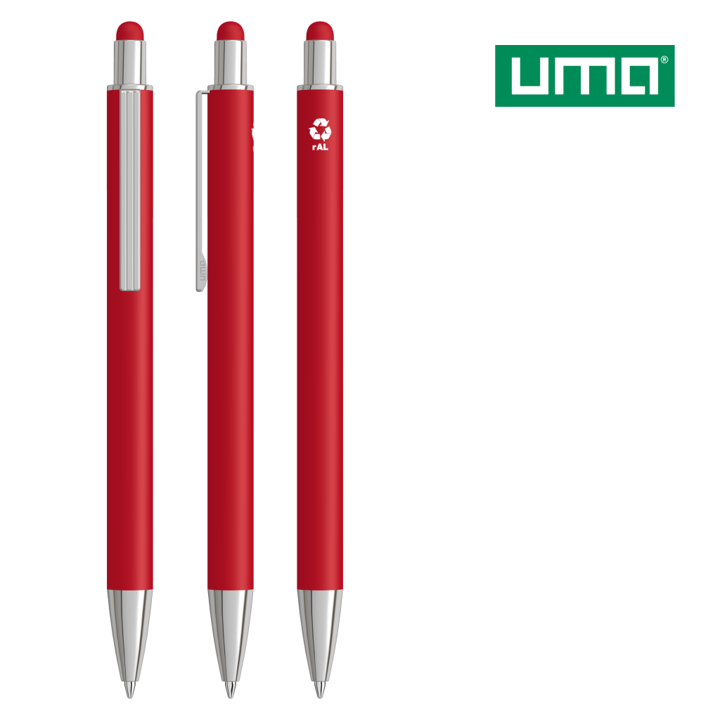 UMA GROOVE TOUCH RECY Touchpen – Rot