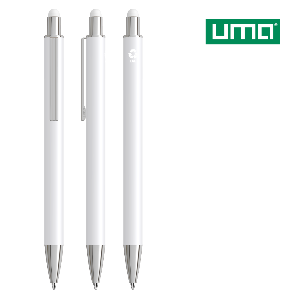 UMA GROOVE TOUCH RECY Touchpen – Weiß