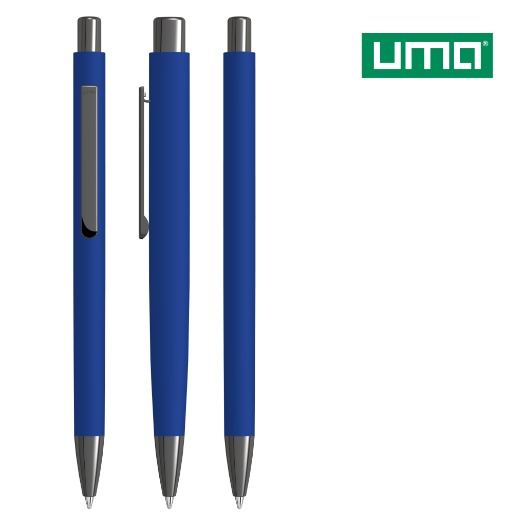 UMA ELLIPSE GUM Druckkugelschreiber – Mittelblau
