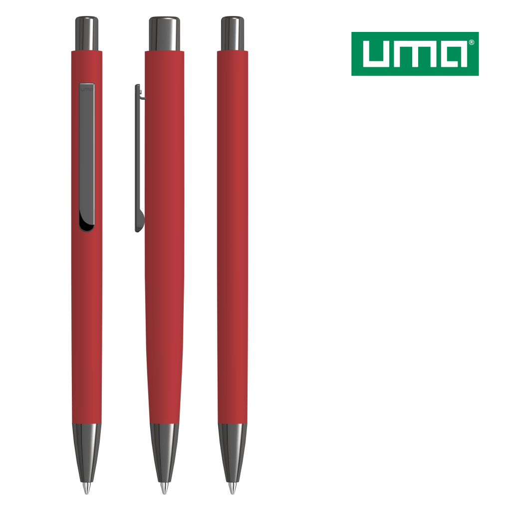 UMA ELLIPSE GUM Druckkugelschreiber – Rot